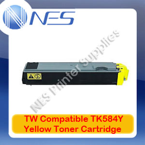 TW TK584Y A-Grade Compatible YELLOW Toner Cartridge for FSC5150DN/P6021CDN 2.8K